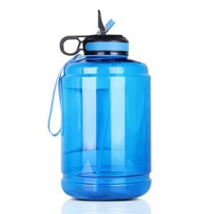 1 Gallon Water Bottle, Gallon Bottle Large Water Bottle to Drink, 128oz Motivational Water Jug with handle for Gym Workout