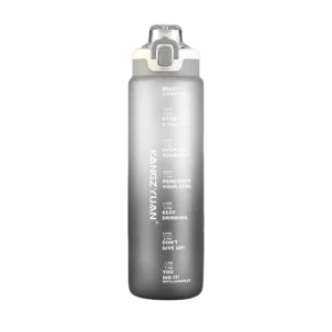 Customised 1 Liter 1000 Ml Botella De Agua Reusable Plastic Eco Friendly School Travel Water Bottle For Outdoor